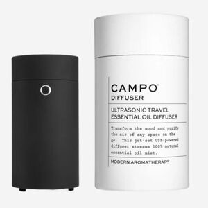 Travel Ultrasonic Essential
Oil Diffuser - MATTE BLACK